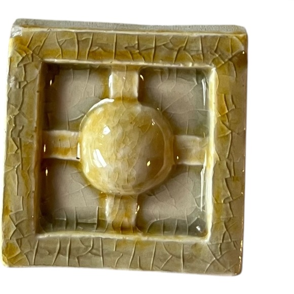 Ceramic tile refrigerator magnets - set of 4 - Picture 4 of 7